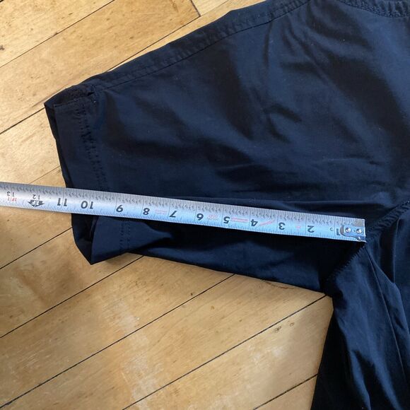 Eddie Bauer Shorts Womens Size 2 First Ascent Black Flat Front Trail Hiking - Picture 4 of 12